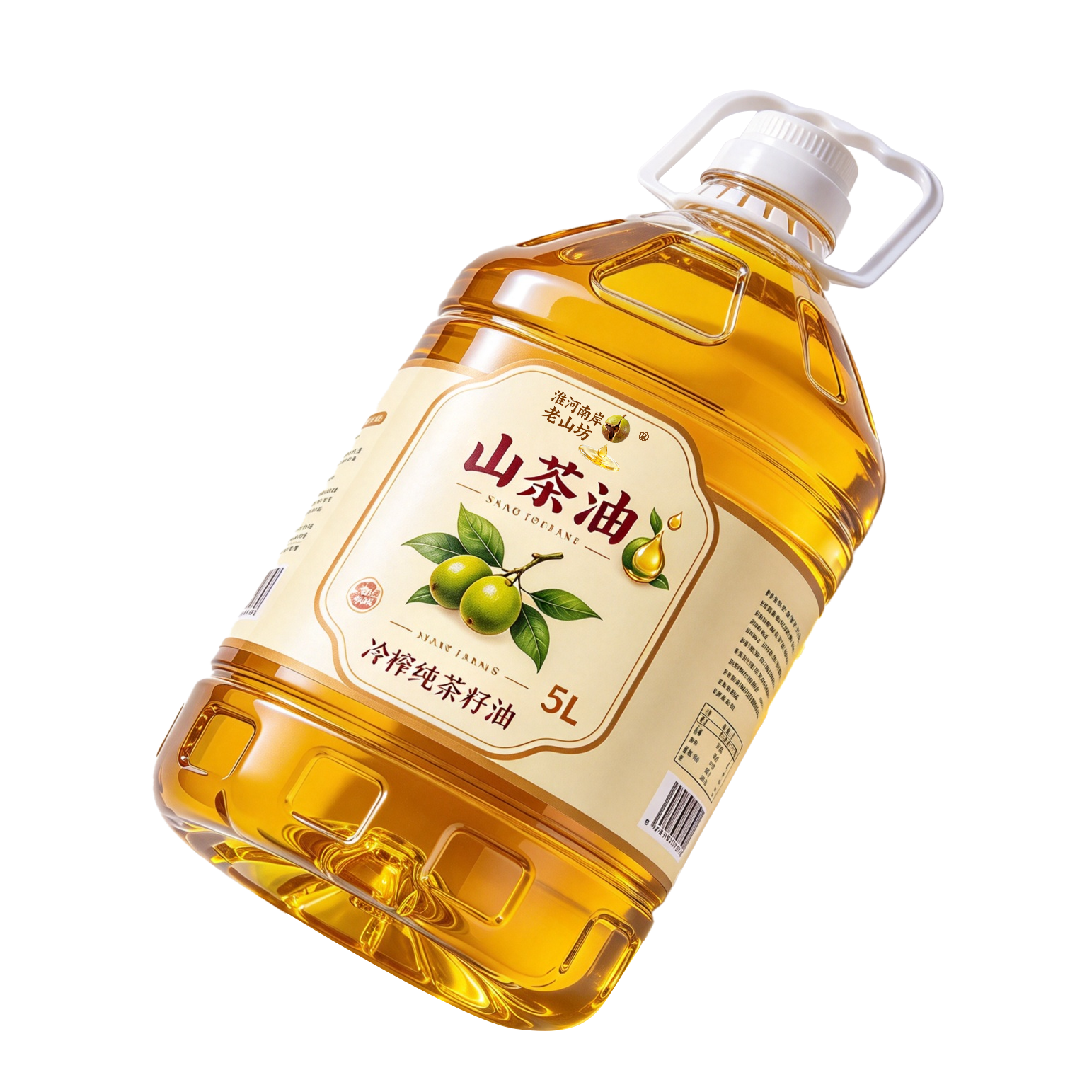 老山坊 5L 大桶装纯茶籽油