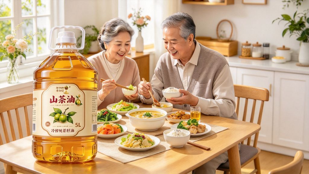 中老年保健：老人用餐