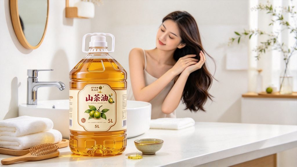 护肤美容：山茶油护发
